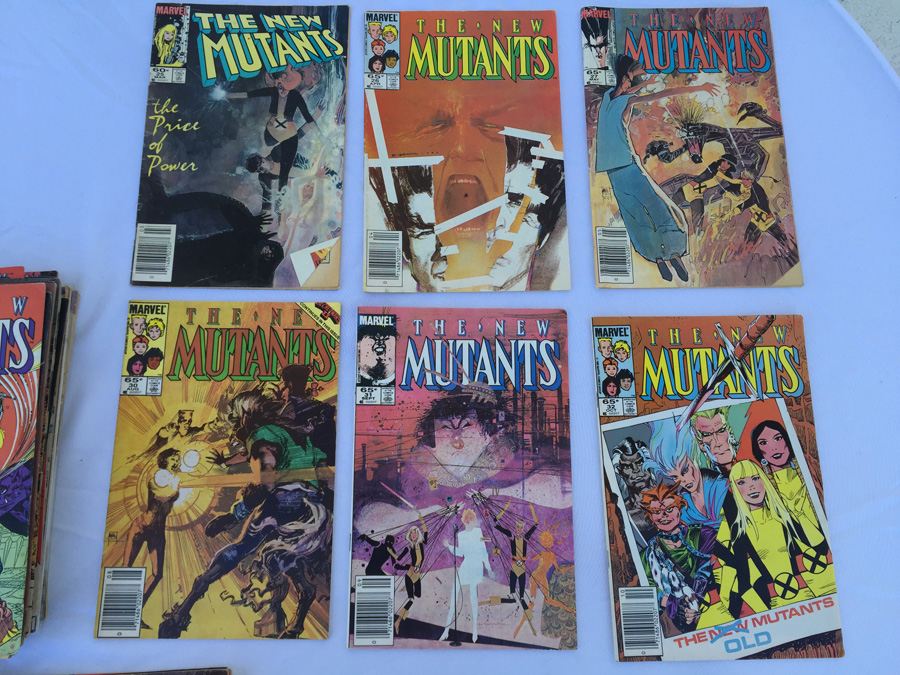 The New Mutants Comic Book Lot (34 Books) [Photo 3]