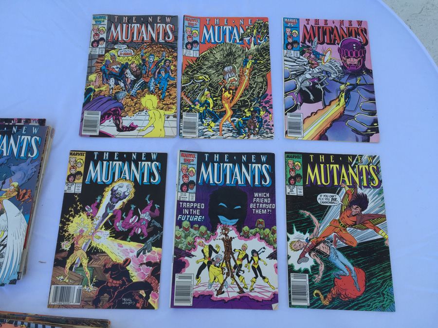 The New Mutants Comic Book Lot (34 Books) [Photo 5]