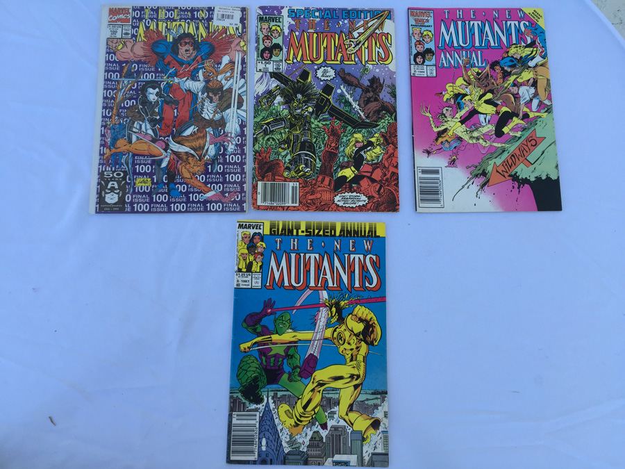 The New Mutants Comic Book Lot (34 Books)