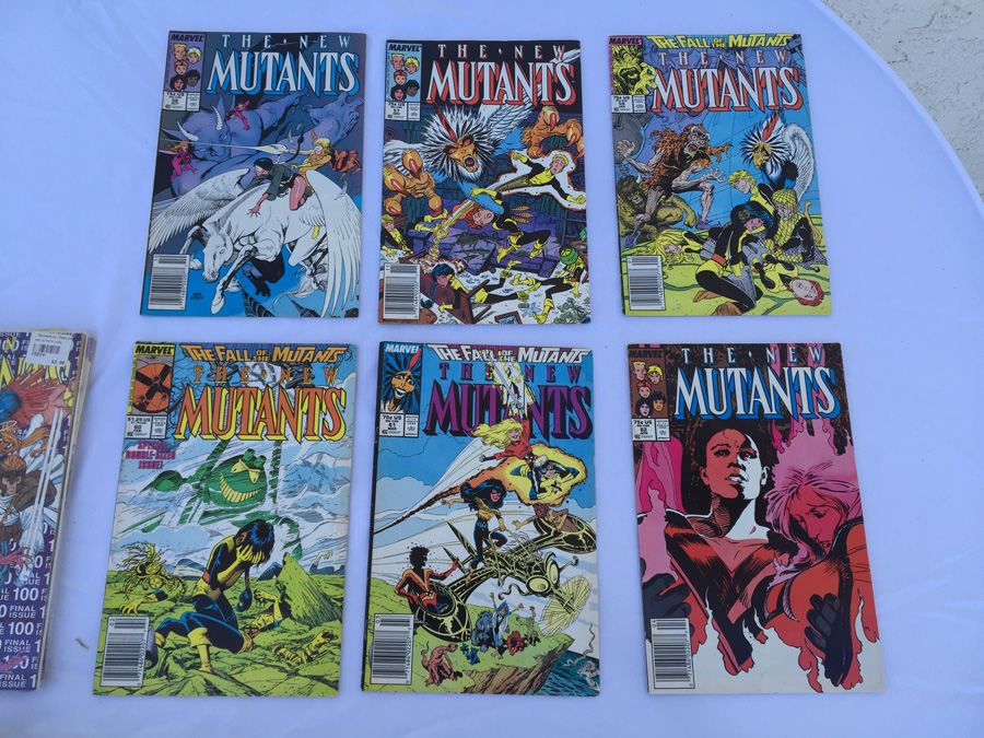 The New Mutants Comic Book Lot (34 Books) [Photo 6]