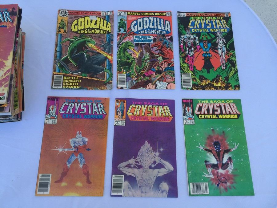 Silver Surfer, The A-Team, Godzilla Comic Book Lot (132 Books) [Photo 12]