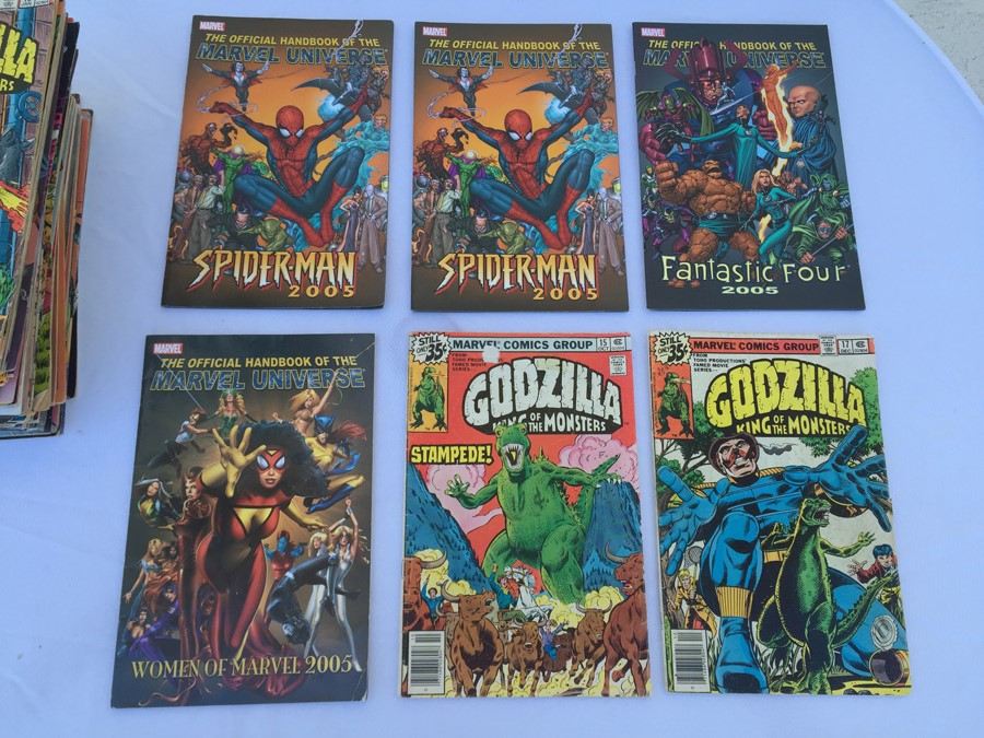 Silver Surfer, The A-Team, Godzilla Comic Book Lot (132 Books) [Photo 11]