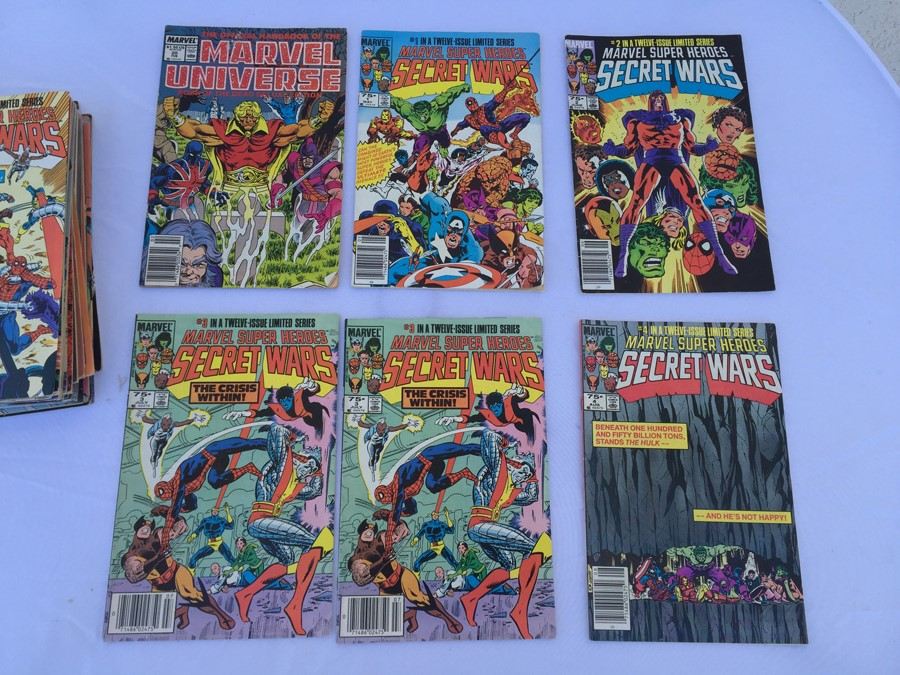 Silver Surfer, The A-Team, Godzilla Comic Book Lot (132 Books)