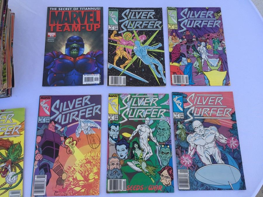 Silver Surfer, The A-Team, Godzilla Comic Book Lot (132 Books) [Photo 6]