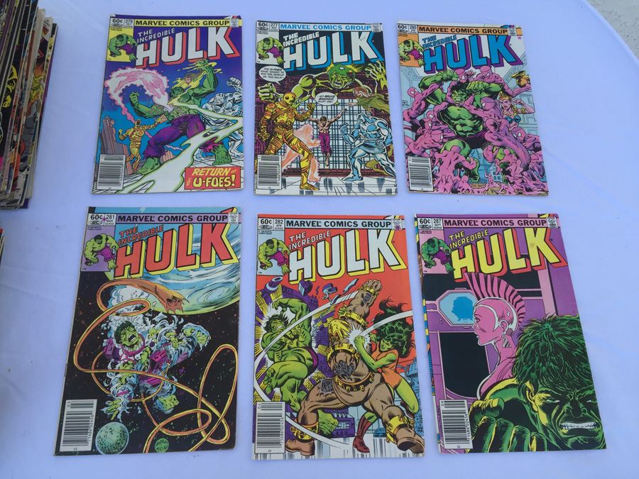 The Incredible Hulk, The Transformers, The Mighty Thor Comic Book Lot (122 Books) [Photo 2]