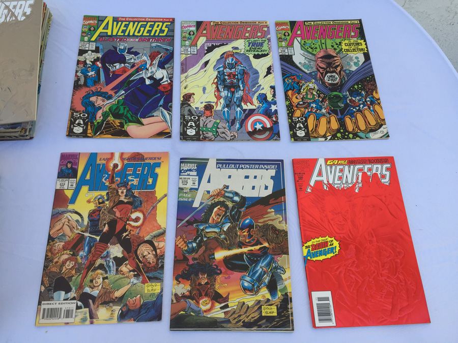 The Avengers, West Coast Avengers, The Mighty Avengers Comic Book Lot (104 Books) [Photo 5]