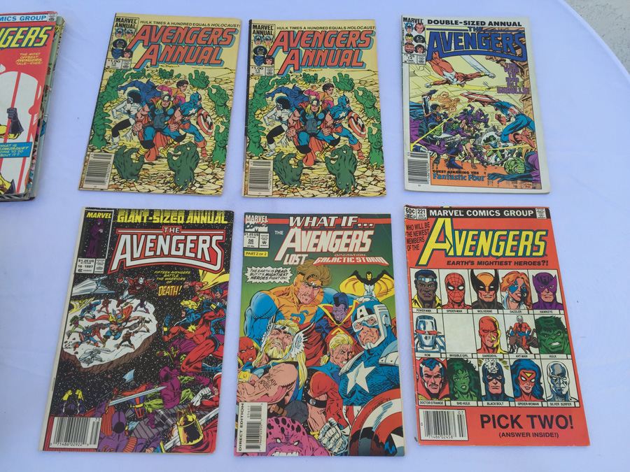 The Avengers, West Coast Avengers, The Mighty Avengers Comic Book Lot (104 Books) [Photo 7]