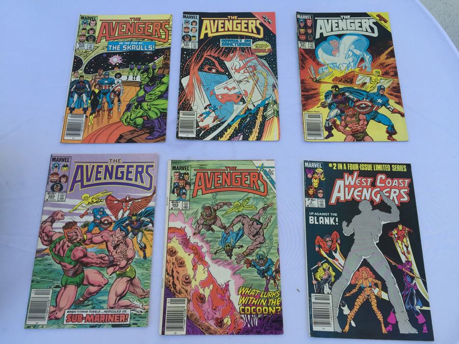 The Avengers, West Coast Avengers, The Mighty Avengers Comic Book Lot (104 Books) [Photo 9]
