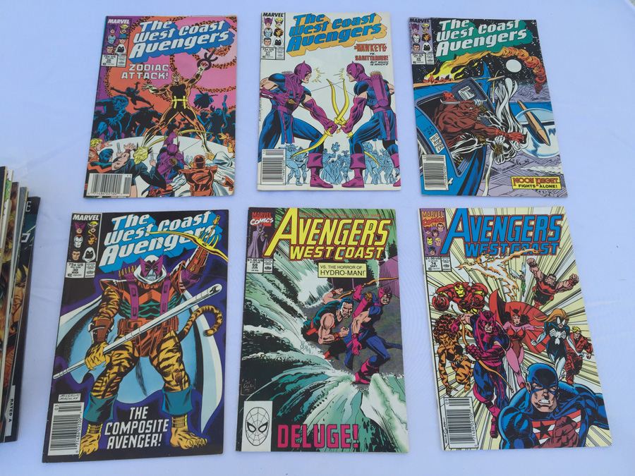 The Avengers, West Coast Avengers, The Mighty Avengers Comic Book Lot (104 Books) [Photo 13]