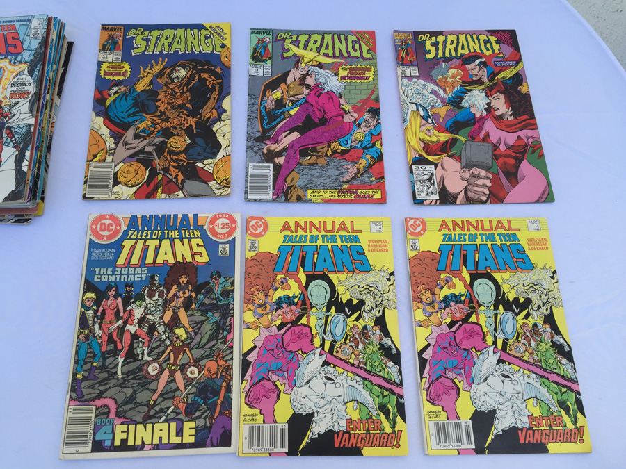 The Thing, The New Teen Titans, Doctor Strange Comic Book Lot (109 Books) [Photo 16]