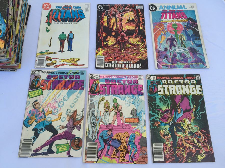 The Thing, The New Teen Titans, Doctor Strange Comic Book Lot (109 Books) [Photo 10]