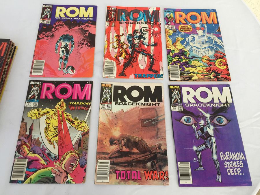 Iron Man, Captain America, X-Men, ROM Comic Book Lot (113 Books) [Photo 17]