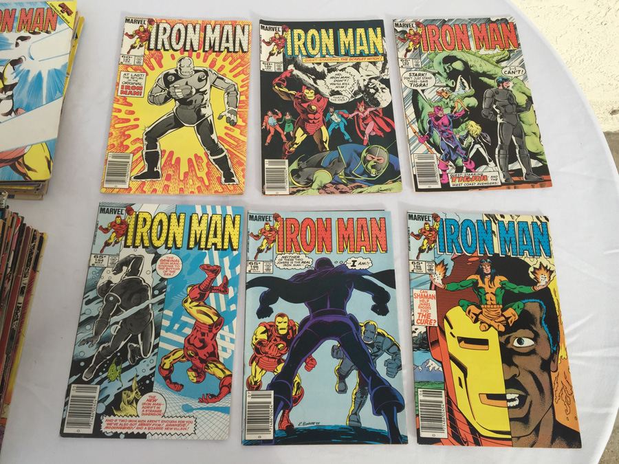 Iron Man, Captain America, X-Men, ROM Comic Book Lot (113 Books) [Photo 4]