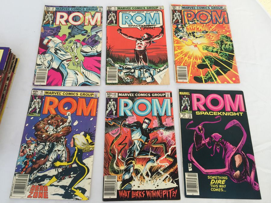 Iron Man, Captain America, X-Men, ROM Comic Book Lot (113 Books) [Photo 16]
