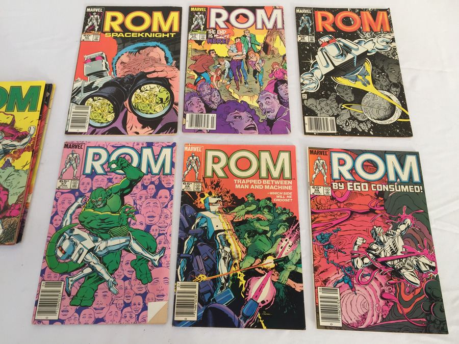 Iron Man, Captain America, X-Men, ROM Comic Book Lot (113 Books) [Photo 19]