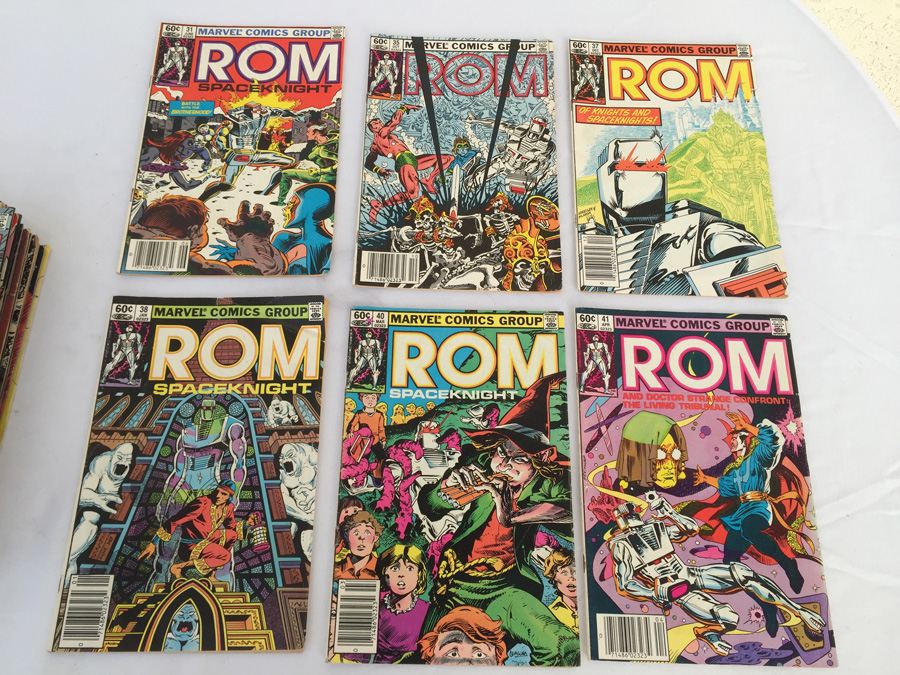Iron Man, Captain America, X-Men, ROM Comic Book Lot (113 Books) [Photo 15]