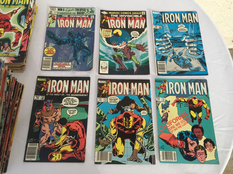 Iron Man, Captain America, X-Men, ROM Comic Book Lot (113 Books) [Photo 2]