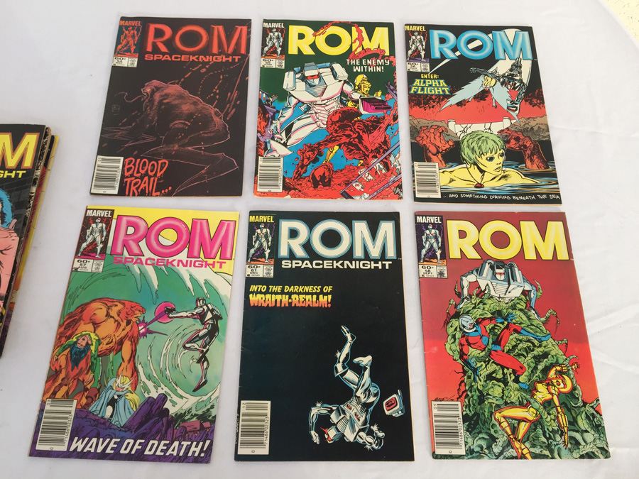 Iron Man, Captain America, X-Men, ROM Comic Book Lot (113 Books) [Photo 18]