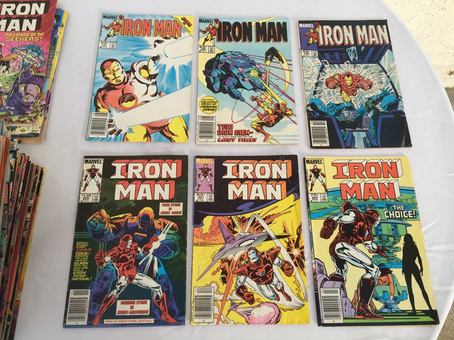 Iron Man, Captain America, X-Men, ROM Comic Book Lot (113 Books) [Photo 5]