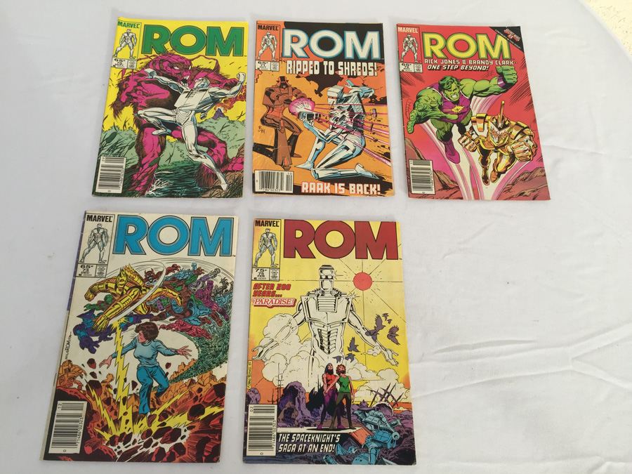 Iron Man, Captain America, X-Men, ROM Comic Book Lot (113 Books) [Photo 20]