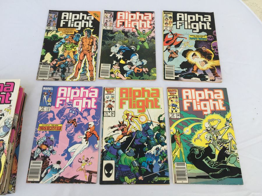 Fantastic Four, Alpha Flight Comic Book Lot (108 Books) [Photo 15]