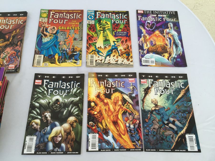 Fantastic Four, Alpha Flight Comic Book Lot (108 Books) [Photo 13]