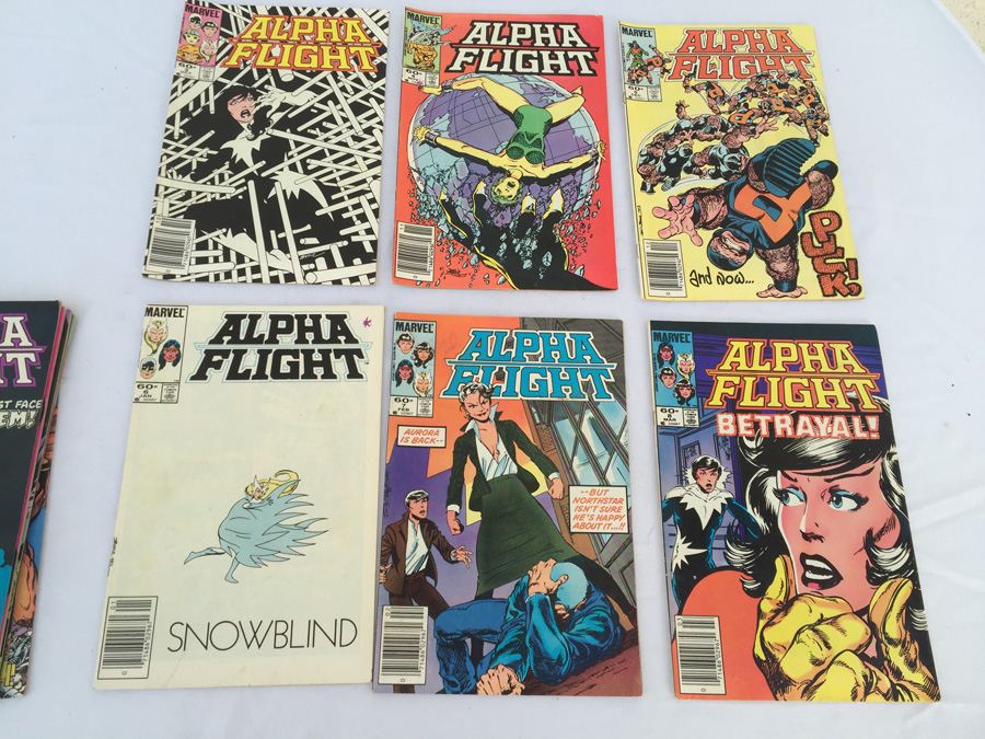 Fantastic Four, Alpha Flight Comic Book Lot (108 Books) [Photo 18]