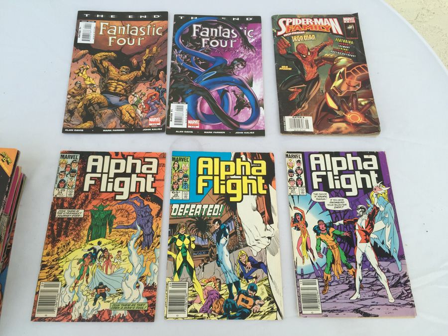 Fantastic Four, Alpha Flight Comic Book Lot (108 Books) [Photo 14]