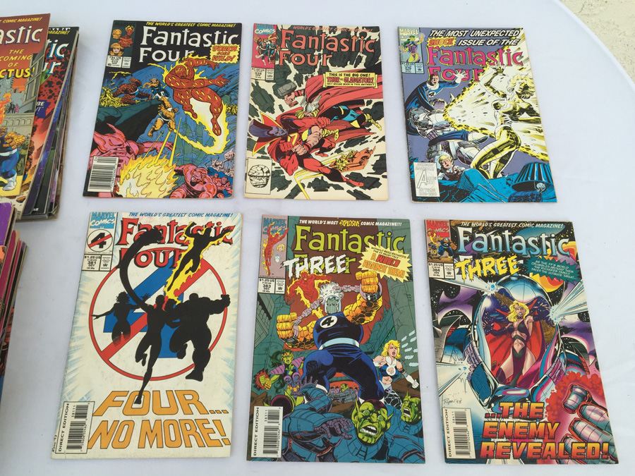 Fantastic Four, Alpha Flight Comic Book Lot (108 Books)