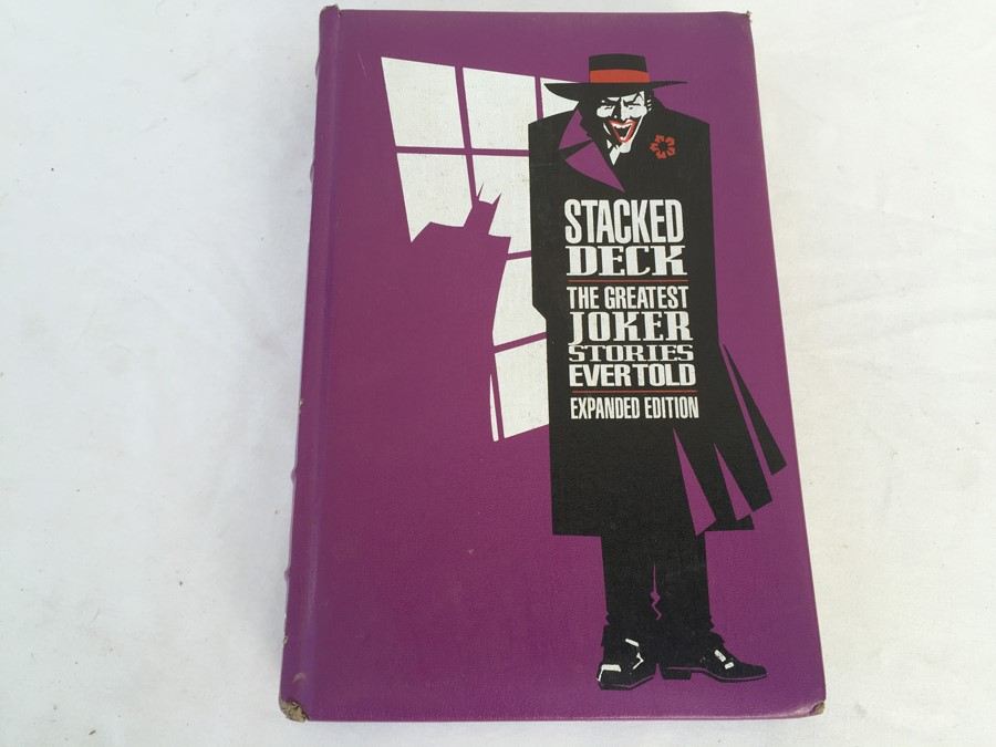 Stacked Deck - The Greatest Joker Stories Ever Told - Expanded Edition Book - First Printing - Longmeadow Press