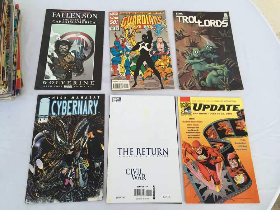 Huge Comic Book Lot - The Thing, Star Wars Dark Empire, Superman, Teenage Mutant Ninja Turtles (253 Books) [Photo 19]