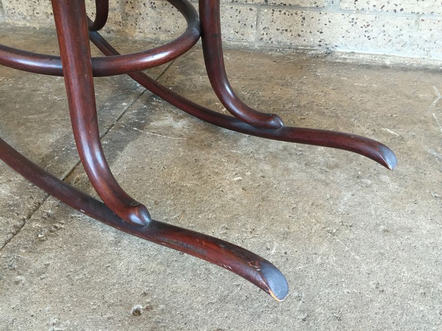 Vintage Child's Bentwood Cane Rocking Chair [Photo 9]