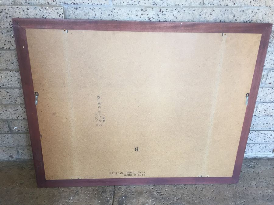 Vintage Mahogany Mirror [Photo 7]