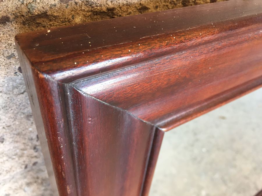 Vintage Mahogany Mirror [Photo 4]