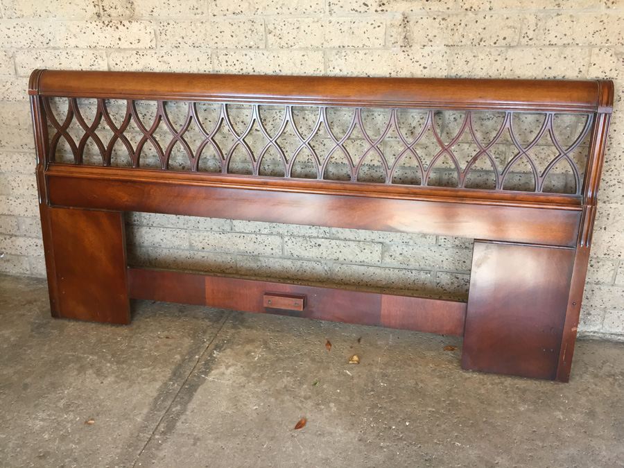 Mid-Century King Size Headboard [Photo 1]