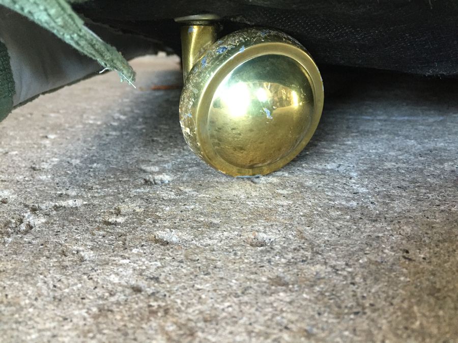 Pair of Green Upholstered Arm Chairs [Photo 7]