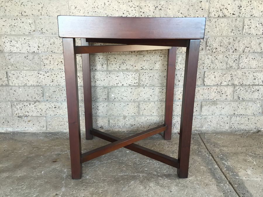 Contemporary Butler's Tray On Folding Stand