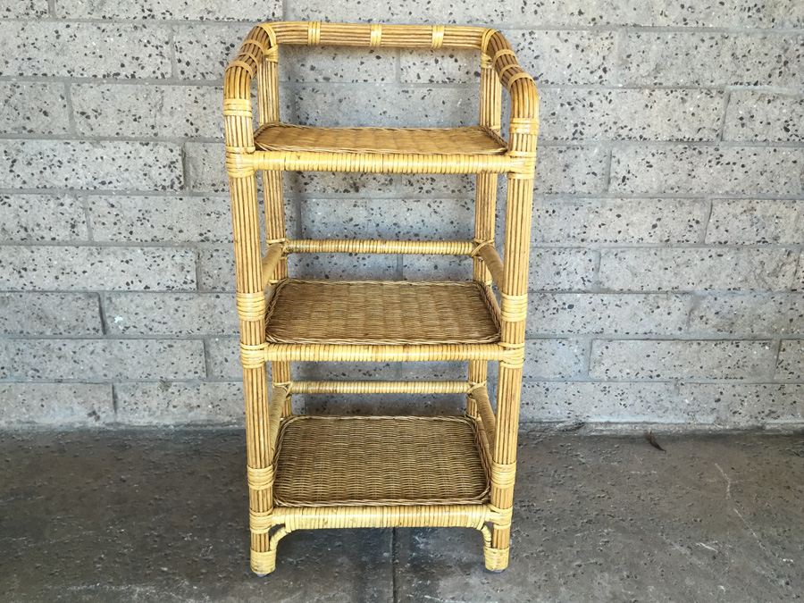 3-Tier Wicker Shelf [Photo 1]