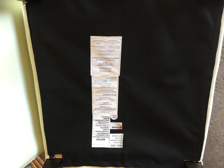 (3) West Elm White & Black Chairs [Photo 7]