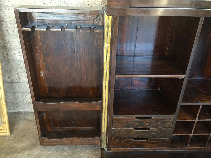 Asian Style Liquor Cabinet Wine Bar [Photo 8]