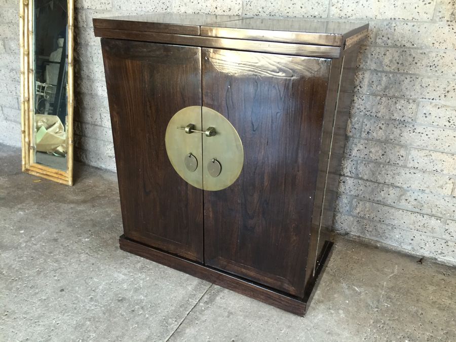 Asian Style Liquor Cabinet Wine Bar [Photo 4]