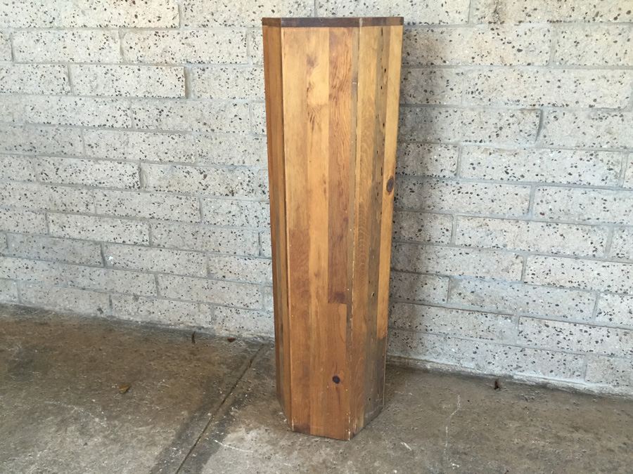 Wooden Pedestal