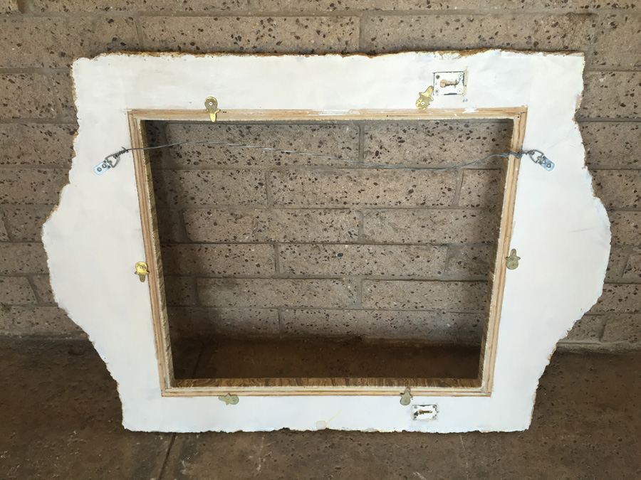 Hanging White Wooden Frame [Photo 8]