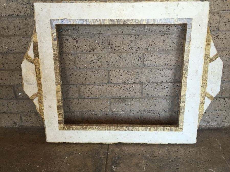 Hanging White Wooden Frame