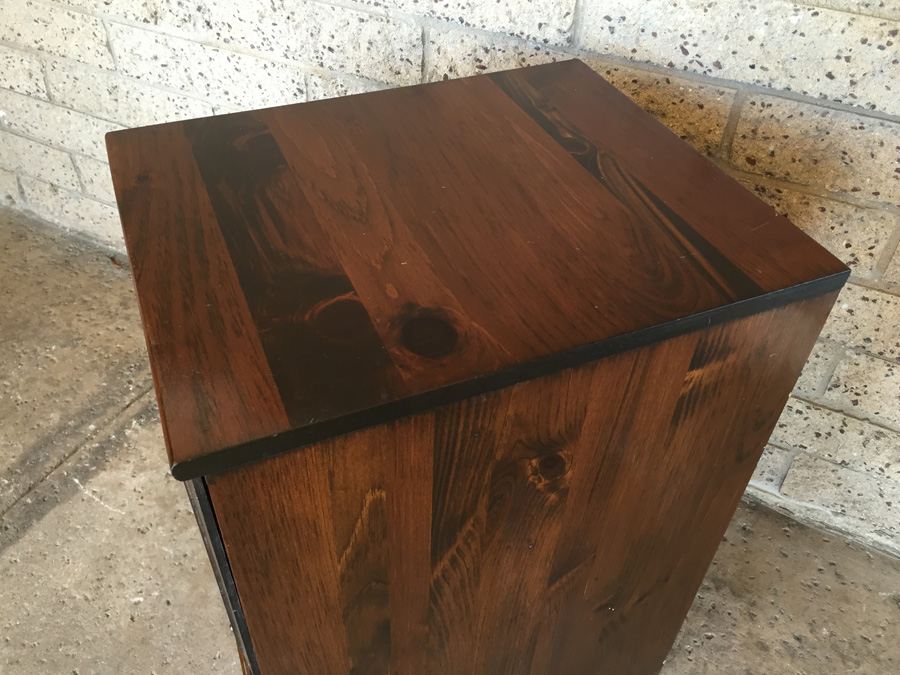 Wooden 2-Drawer Filing Cabinet [Photo 3]