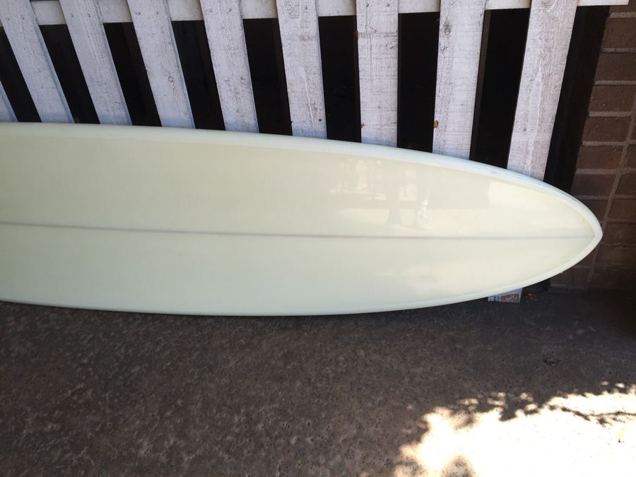 Unique Surfboard With Two Silver Dollar Bill And Silver Coin Graphics Display Piece [Photo 23]