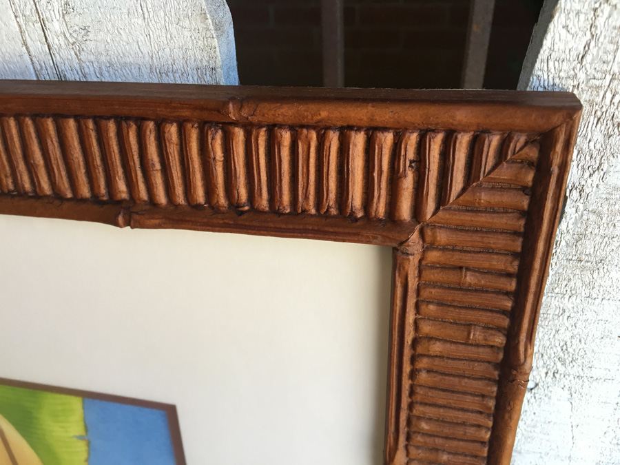 Woodie And Surfboard Surf Culture Nicely Framed Decorative Print [Photo 9]