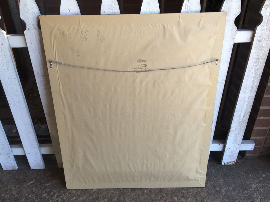 VW Bus And Surfboard Nicely Framed Decorative Print [Photo 10]