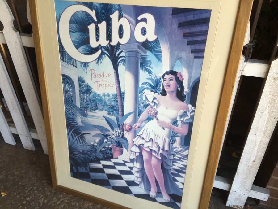 Cuba Travel Poster Nicely Framed Decorative Print [Photo 7]