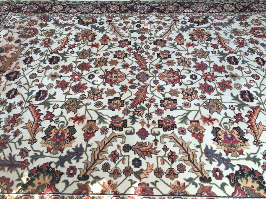 Synthetic Oriental Style Rug - Note Stains [Photo 2]